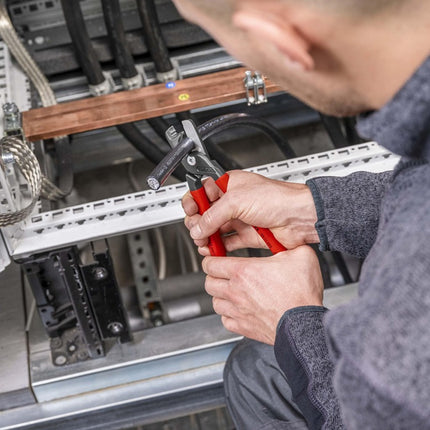 Nożyce do kabli Knipex StepCut XL ( 8004039101 ) długość 225 mm powłoka z tworzywa sztucznego