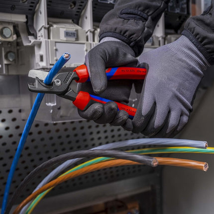 Nożyce do kabli Knipex StepCut XL ( 8004039102 ) długość 225 mm wygodny uchwyt