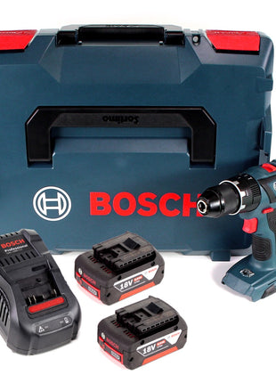 Bosch GSB 18 V-28 Professional 18 V Li-Ion Akku Schlagbohrschrauber in L-Boxx + 2 x 5,0 Ah Akku + Ladegerät - Toolbrothers