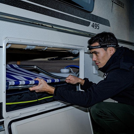 Latarka czołowa LED Brennenstuhl KL 100 ( 4000873109 ) na baterie 2xAA Mignon