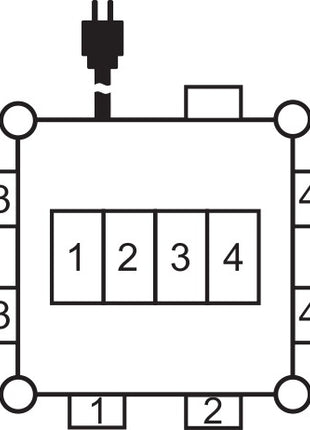 Brennenstuhl Stromverteiler ( 8000337887 ) Stecker 400V/32 A