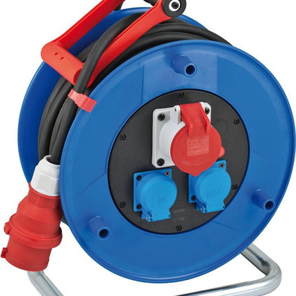 Zwijacz kabla trójfazowego Brennenstuhl Garant ( 8000337368 ) 20 m gumowo-neoprenowy 5 x 2,5 mm² plastikowy IP44