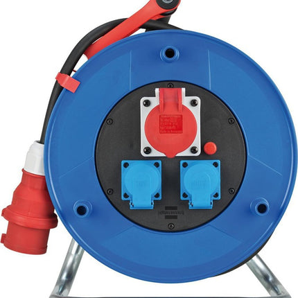 Zwijacz kabla trójfazowego Brennenstuhl Garant ( 8000337368 ) 20 m gumowo-neoprenowy 5 x 2,5 mm² plastikowy IP44