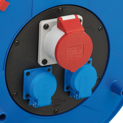 Zwijacz kabla trójfazowego Brennenstuhl Garant ( 8000337368 ) 20 m gumowo-neoprenowy 5 x 2,5 mm² plastikowy IP44