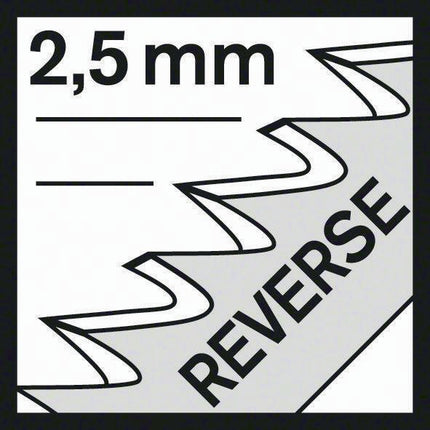 Brzeszczot do wyrzynarki Bosch T 101 BRF ( 8000346035 ) Całkowita długość 100 mm BIM