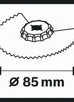 Brzeszczot segmentowy Bosch ACZ 85 EB ( 4000908667 ) Ø 85 mm