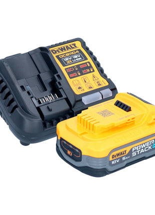 DeWalt DCD 999 H1 Akku Schlagbohrschrauber 18 V 95 Nm Brushless + 1x Powerstack Akku 5,0 Ah + Ladegerät