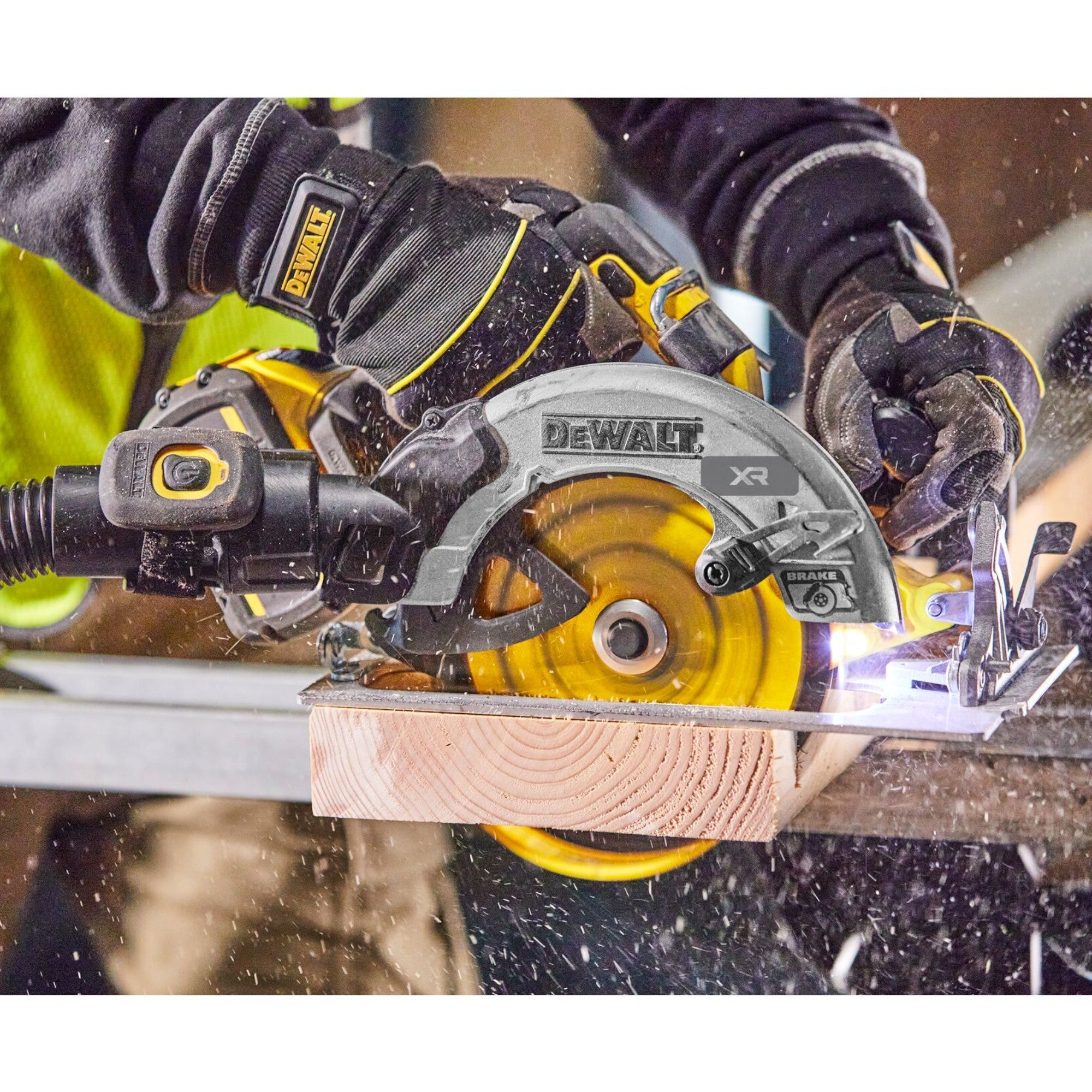 DeWalt DCS 573 Y2 Akku Handkreissaege 18 V 190 x 30 mm Brushless 2x Akku 12 0 Ah Ladegeraet 4 - toolbrothers