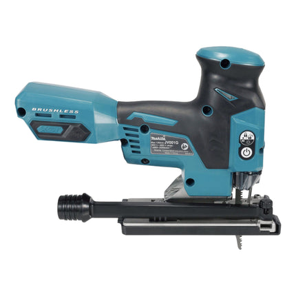 Makita JV 001 GM201 Wyrzynarka akumulatorowa 40 V maks. 135 mm bezszczotkowa + 2x akumulator 4,0 Ah + ładowarka + Makpac