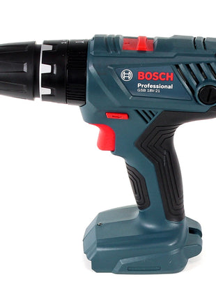 Bosch Professional GSB 18V-21 Akku Schlagbohrschrauber 18V 55Nm + 1x Akku 5,0Ah + Ladegerät +  L-Boxx - Toolbrothers