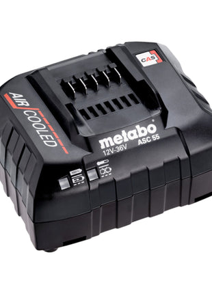 Metabo Basis Set 3x LiHD Akkupack 12 V  4,0 Ah Akku ( 3x 625349000 ) + ASC 55 Ladegerät ( 627044000 )