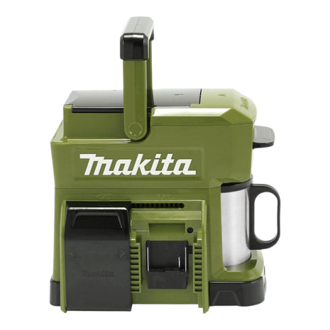 Makita DCM 501 ZO Cafetière sans fil 12 V maxi / 18 V Olive - Outdoor Adventure Edition Solo - sans batterie, sans chargeur