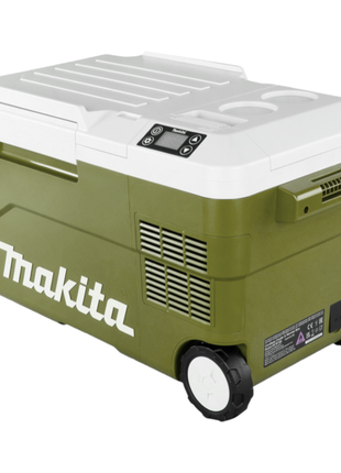 Makita DCW 180 ZO Akumulatorowy pojemnik chłodząco-grzewczy 36 V ( 2x 18 V ) 20 L Olive - Outdoor Adventures Edition Solo - bez akumulatora, bez ładowarki