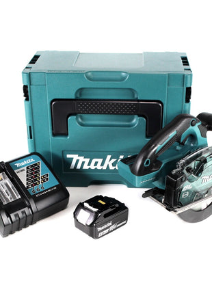 Makita DCS 553 RM1J Akku Metallhandkreissäge 18V 150 mm Brushless + 1x Akku 4,0Ah + Ladegerät + Makpac - Toolbrothers