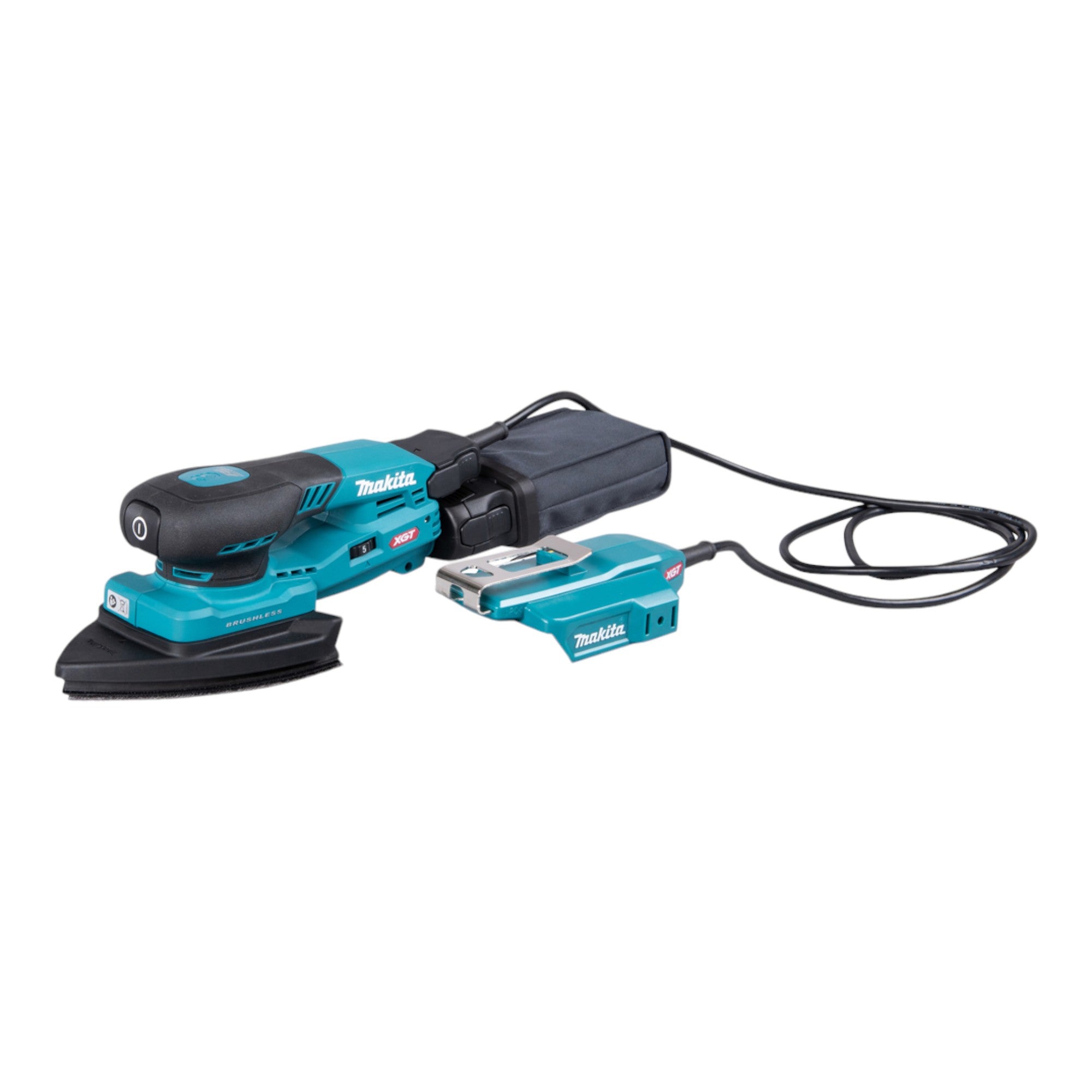 Makita BO 006 CGZ Akku Deltaschleifer 40 V max 100 x 150 mm 3 0 mm Hub Brushless Solo ohne Akku ohne Ladegeraet 0 - toolbrothers
