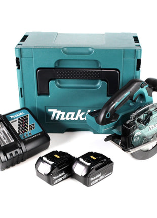 Makita DCS 553 RTJ Akku Metallhandkreissäge 18V 150 mm Brushless + 2x Akku 5,0Ah + Ladegerät + Makpac - Toolbrothers