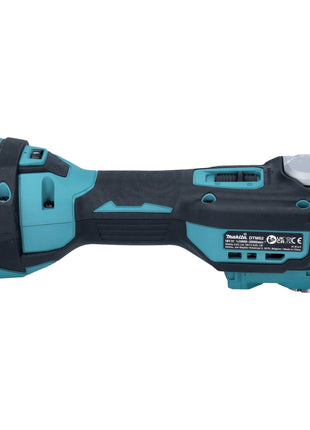 Herramienta multifuncional a batería Makita DTM 52 T1JX2 18 V Starlock Max Brushless + 1x batería 5.0 Ah + cargador + set de accesorios 43 piezas + Makpac