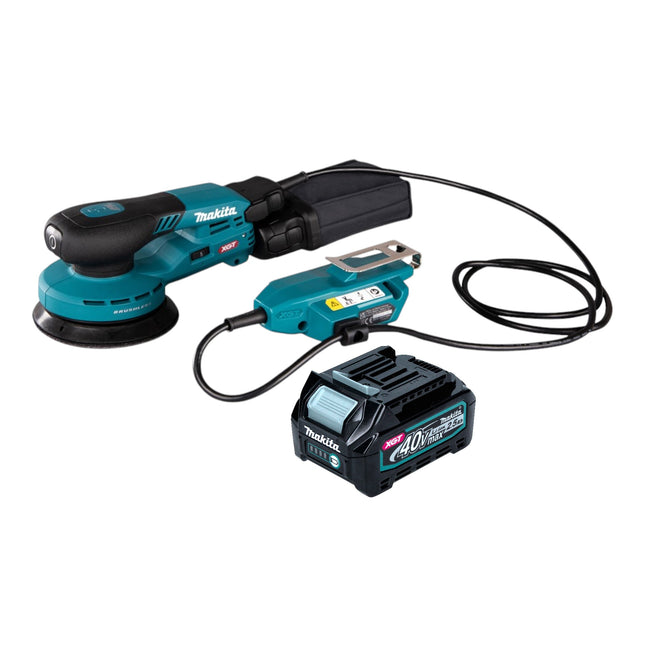 Makita BO 001 CGD1 Akku Exzenterschleifer 40 V max 125 mm 5 0 mm Hub Brushless 1x Akku 2 5 Ah ohne Ladegeraet 0 - toolbrothers