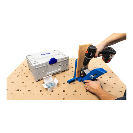 KREG Pocket Hole Jig 720 Systainer BASIC przyrząd do wiercenia otworów kieszonkowych ( KPHJ720-SYSBASIC ) + Systainer