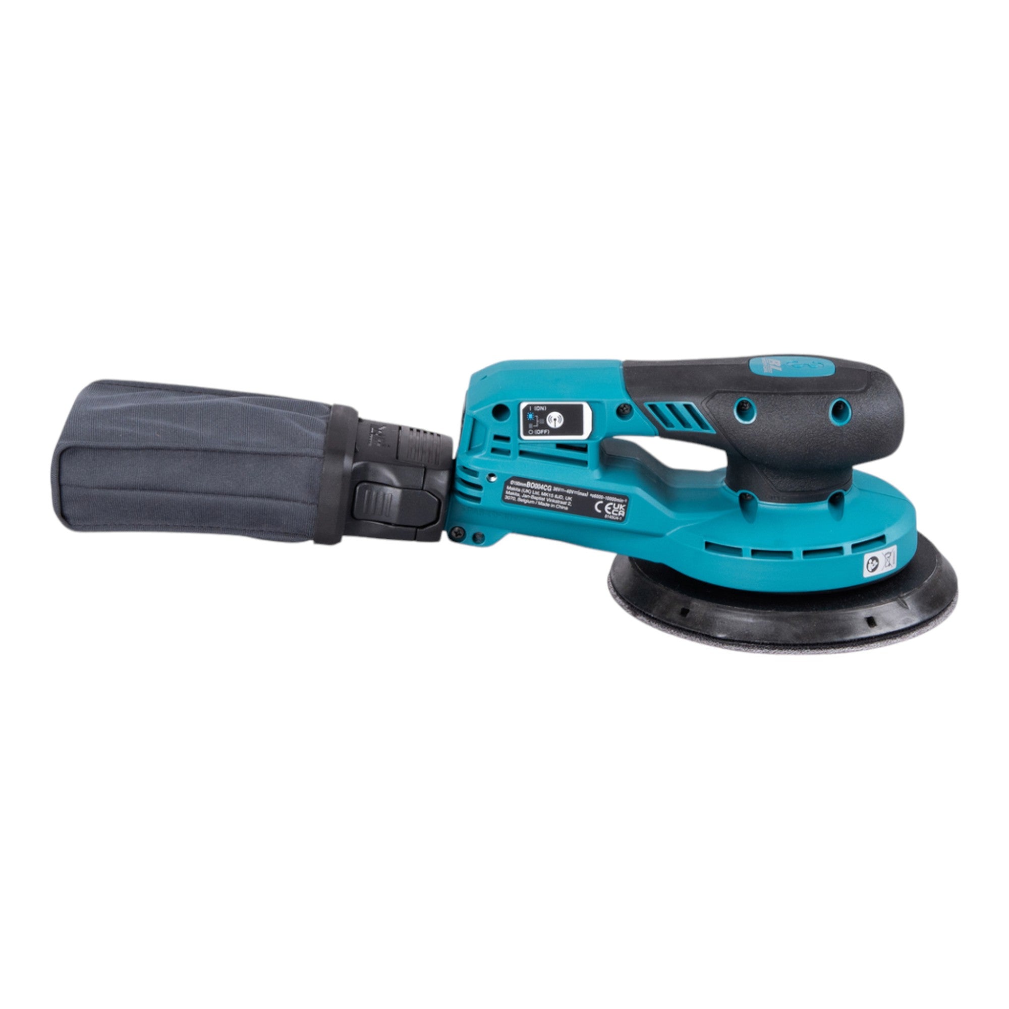 Makita BO 004 CGD101 Akku Exzenterschleifer 40 V max 150 mm 3 0 mm Hub Brushless 1x Akku 2 5 Ah Ladegeraet 4 - toolbrothers