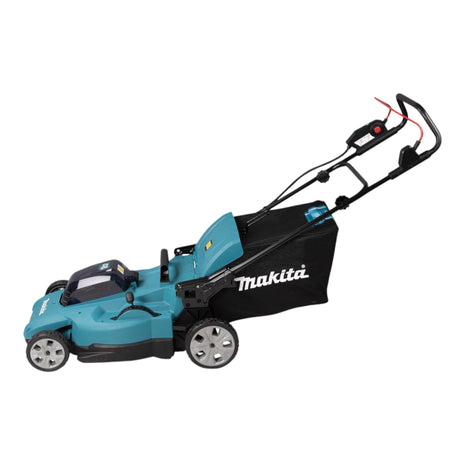 Makita DLM 538 CF2 Akku Rasenmäher 36 V ( 2x 18 V ) 530 mm + 2x Akku 3,0 Ah + Ladegerät