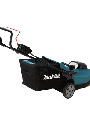 Makita DLM 538 CT4 Akku Rasenmäher 36 V ( 2x 18 V ) 530 mm + 4x Akku 5,0 Ah + Ladegerät