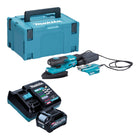 Makita BO 006 CGD101 Akku Deltaschleifer 40 V max 100 x 150 mm 3 0 mm Hub Brushless 1x Akku 2 5 Ah Ladegeraet Makpac 0 - toolbrothers