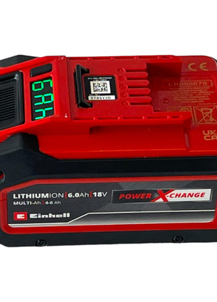 Einhell PXC Starter Kit 2x Multi-Ah Power X-Change Plus 18 V 4,0 / 6,0 Ah ( 2x 4511502 ) + Power X-Twincharger 3A double chargeur ( 4512069 )