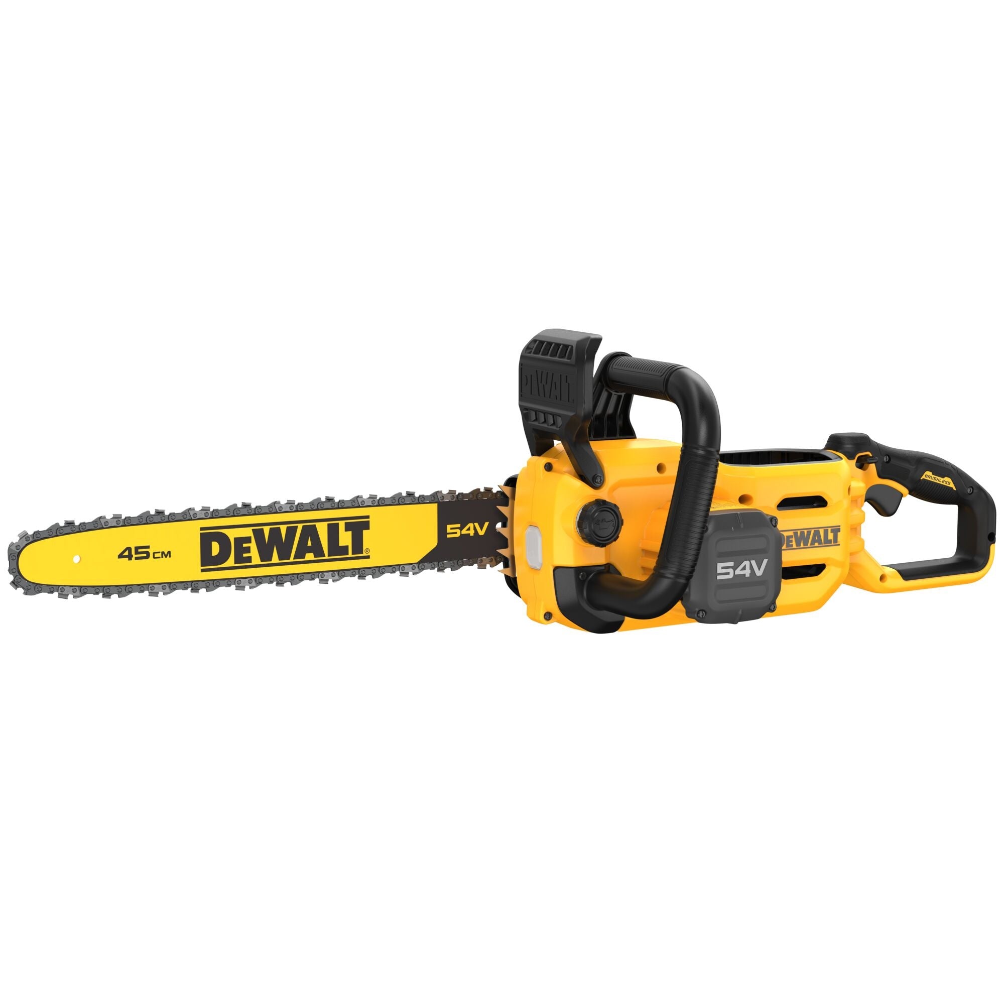DeWalt DCMCS 574 N Akku Kettensaege 54 V FlexVolt 45 cm Brushless Solo ohne Akku ohne Ladegeraet 0 - toolbrothers