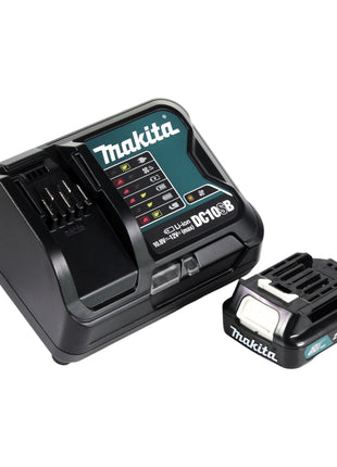 Soplador de batería Makita UB 101 DSA1 12 V máx. + 1x batería 2,0 Ah + cargador