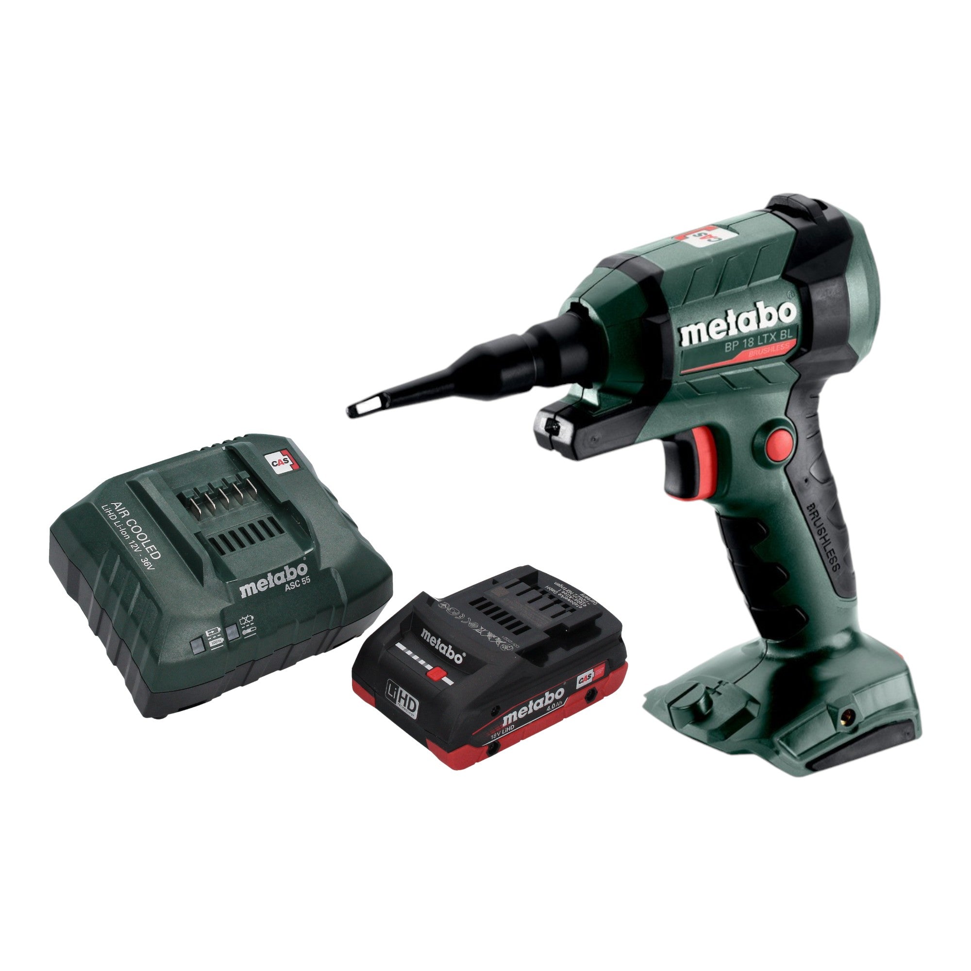 Metabo BP 18 LTX BL Akku Blaspistole 18 V Brushless 1x LiHD Akku 4 0 Ah Ladegeraet 0 - toolbrothers