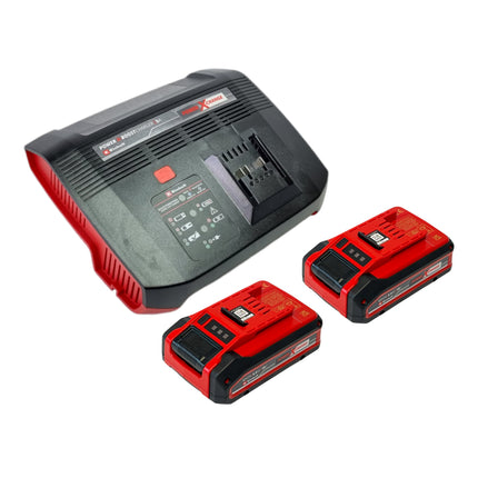 Einhell GE-CL 36 Li E akumulatorowa dmuchawa do liści i odkurzacz 36 V ( 2x 18 V ) Power X-Change Brushless + 2x akumulator 4,0 Ah + ładowarka