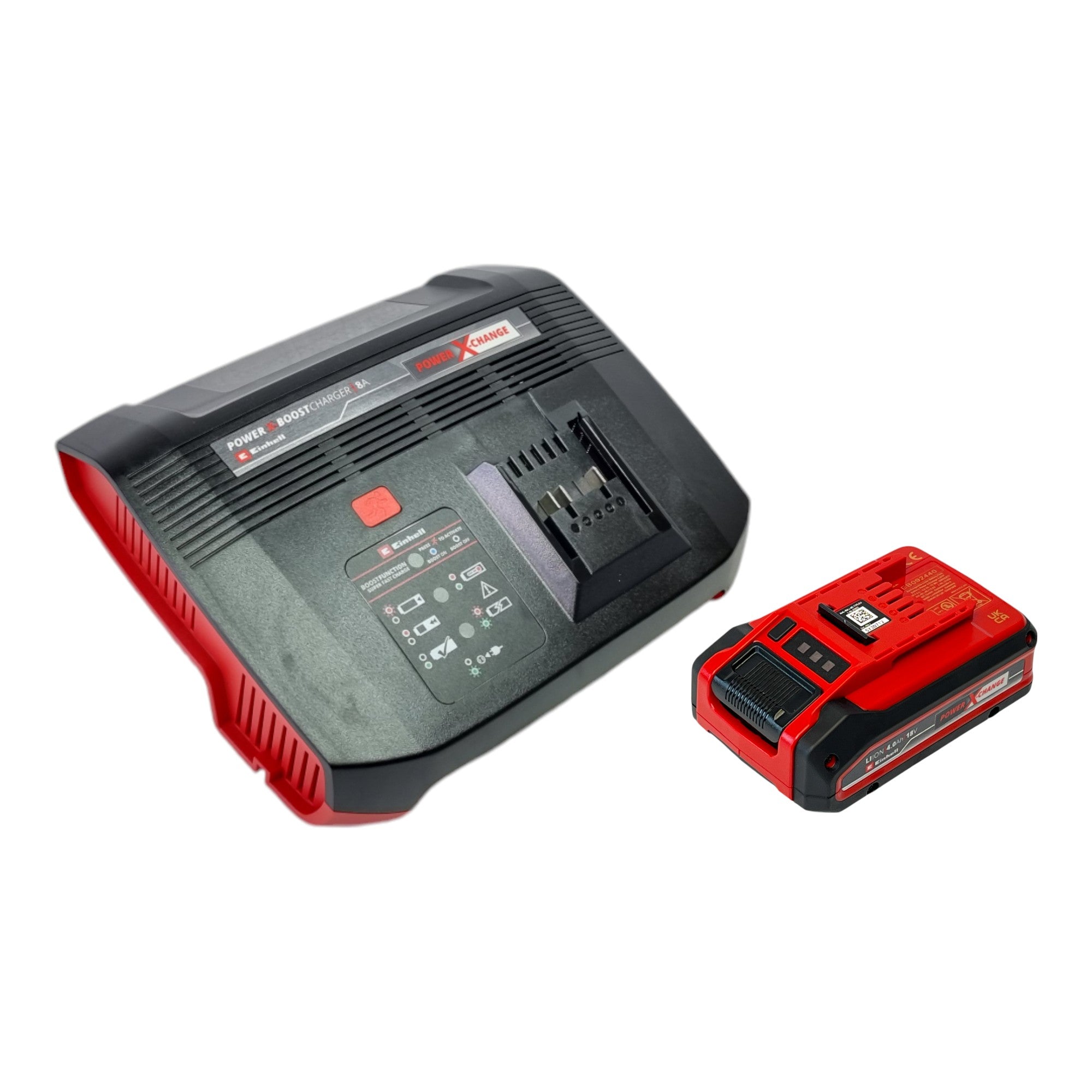 Einhell PXC Starter Kit 18 V 1x Power X Change Plus Akku 18 V 4 0 Ah 4511553 Power X Boostcharger 8A Schnell Ladegeraet 4512155  0 - toolbrothers