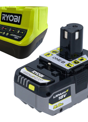 RYOBI OBL1820S Akku Laubbläser 18 V 245 km/h + 1x Akku 5,0 Ah + Ladegerät