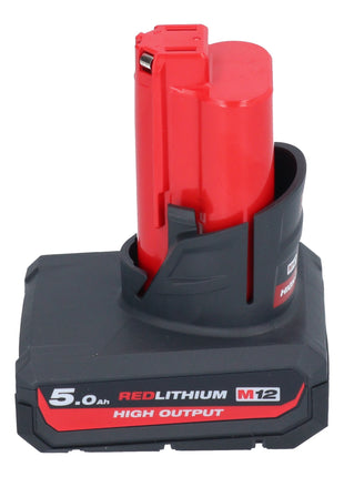 Milwaukee M12 BPRT-501 remachadora ciega a batería 12 V 20,32 mm + 1x batería 5,0 Ah - sin cargador