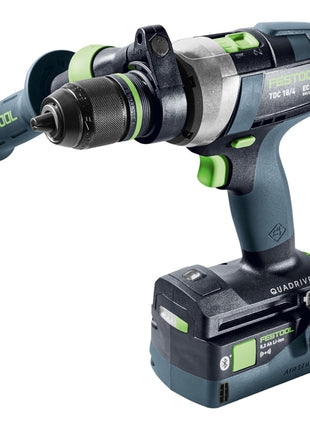 Festool TDC I-Basic-5.0 taladro atornillador inalámbrico 18 V 75 Nm (577052) sin escobillas + 1x batería 5,0 Ah + Systainer - sin cargador