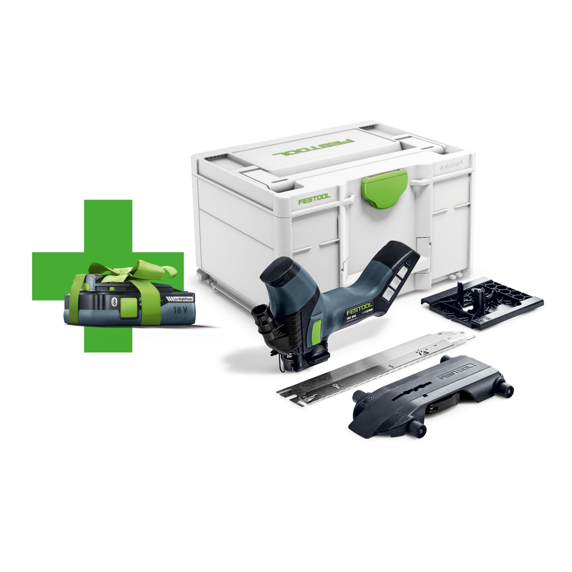 Festool ISC 240 EB Basic 4 0 Akku Daemmstoffsaege 18 V 240 mm 577058 1x Akku 4 0 Ah Systainer ohne Ladegeraet 0 - toolbrothers