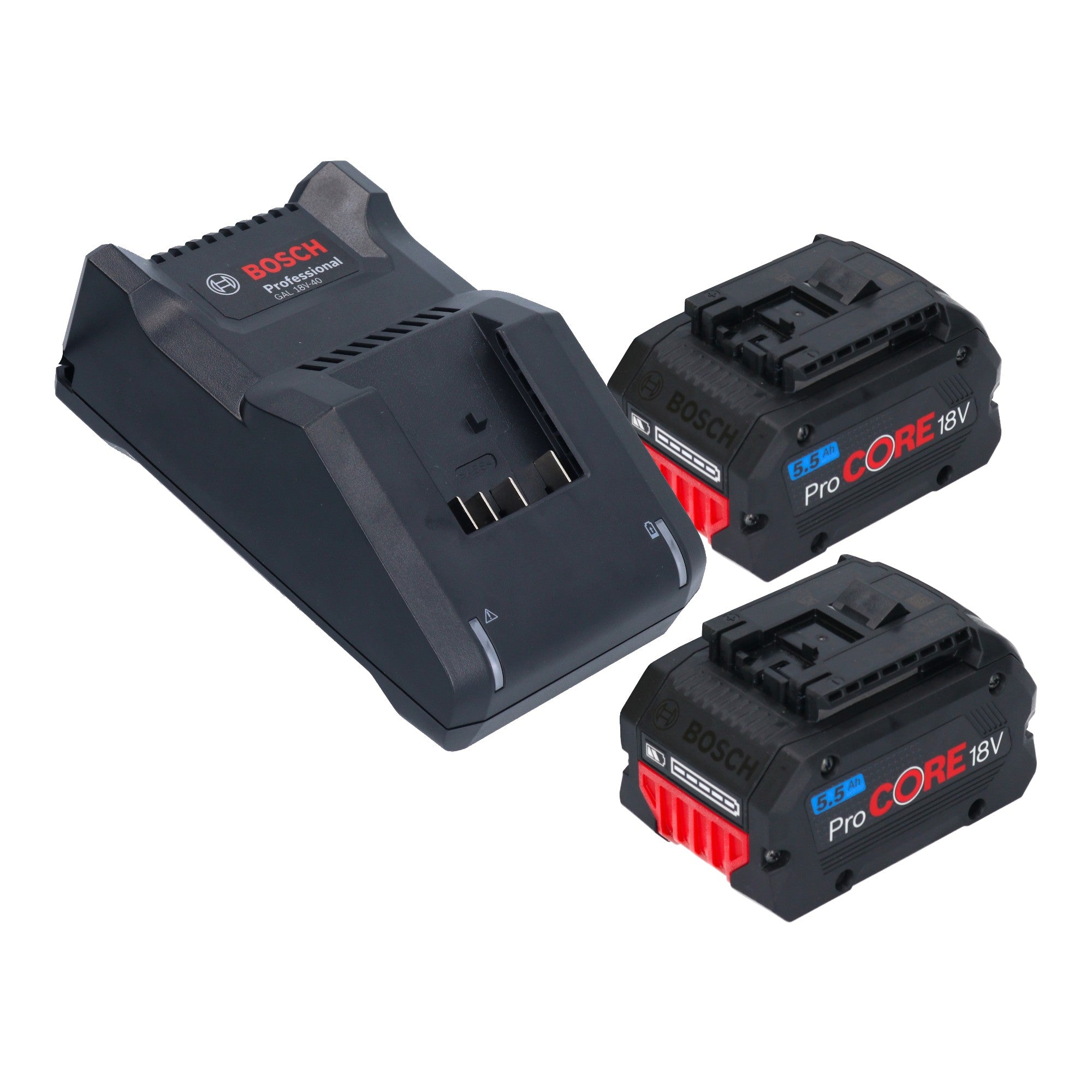 Bosch GKE 18V 40 Professional Akku Kettensaege 18 V 40 cm Brushless 2x ProCORE Akku 5 5 Ah Ladegeraet 2 - toolbrothers