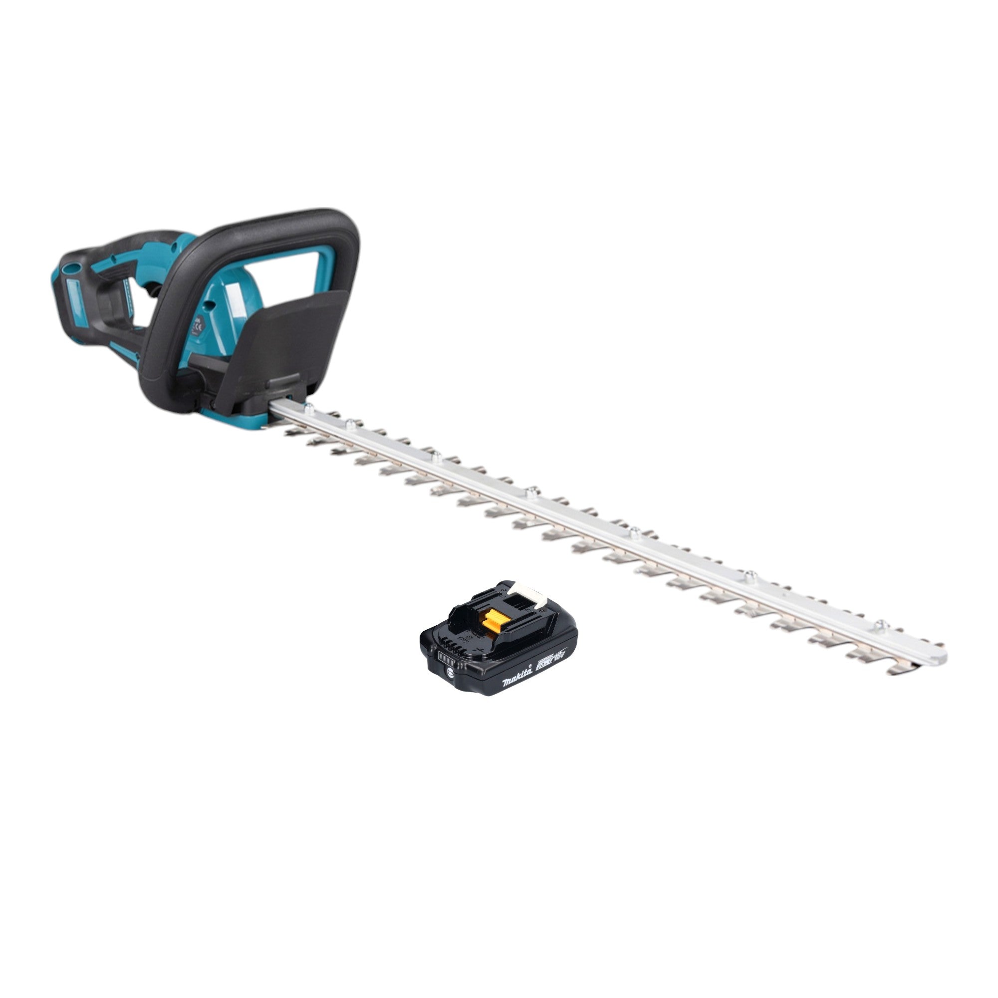 Makita DUH 606 A Akku Heckenschere 18 V 600 mm Brushless 1x Akku 2 0 Ah ohne Ladegeraet 0 - toolbrothers