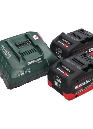 Metabo RW 18 LTX 120 agitador de batería 18 V 40 l cantidad de mezcla 2x batería LiHD 10,0 Ah + cargador