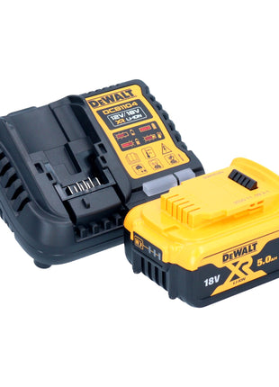 DeWalt DCN 660 P1 Cloueur sans fil 18V 32 - 63 mm Brushless + 1x batterie 5,0 Ah + chargeur