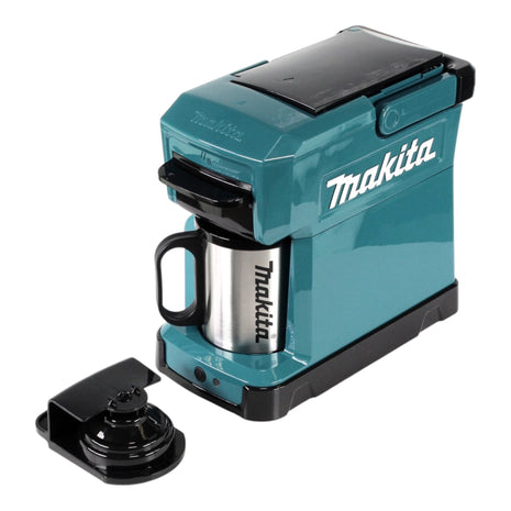 Makita DCM 501 SM2 Akku Kaffeemaschine 12 V max. / 18 V + 2x Akku 4,0 Ah + Ladegerät