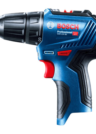 Bosch GSR 12V-30 Taladro atornillador inalámbrico profesional 12 V 30 Nm sin escobillas + maletín - sin batería, sin cargador