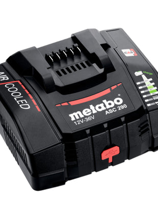 Metabo Basis Set 18 V 2x LiHDX Akku 8,0 Ah + ASC 290 Ladegerät + metaBOX ( 685305000 )