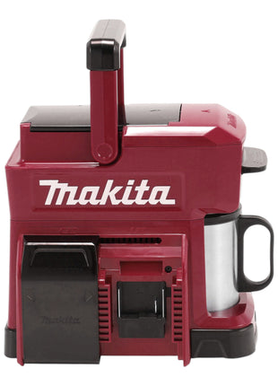 Makita DCM 501 SFAR Cafetière sans fil 12 V maxi / 18 V rouge + 1x batterie 3,0 Ah + chargeur