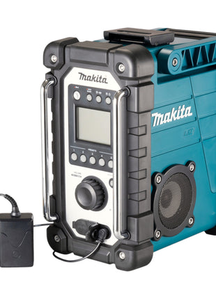 Makita DMR 116 RY1 Akku Baustellenradio 14,4 - 18 V AM FM AUX + 1x Akku 1,5 Ah + Ladegerät