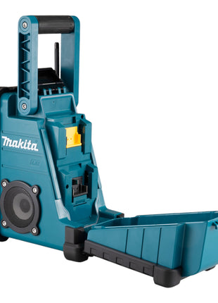 Makita DMR 116 RY Akku Baustellenradio 14,4 - 18 V AM FM AUX + 2x Akku 1,5 Ah + Ladegerät