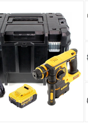 DeWalt DCH 253 M1 Akku Kombi Bohrhammer 18 V 2,1 J SDS plus + 1x Akku 4,0 Ah + Ladegerät + TSTAK - Toolbrothers