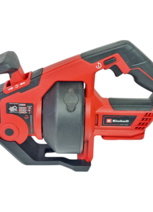 Limpiapipas a batería Einhell TE-DA 18/760 Li 18 V 7,6 m 55 mm sin escobillas + 1x batería 4,0 Ah + cargador