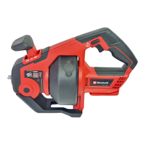 Einhell TE-DA 18/760 Li Akku Rohrreiniger 18 V 7,6 m 55 mm + 2x PXC Plus Akku 4,0 Ah + Ladegerät